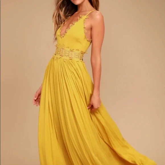Lulus | Dresses | Lulus This Is Love Mustard Yellow Lace Maxi Dress Size S | Poshmark Lulus | Dresses | Lulus This Is Love Mustard Yellow Lace Maxi Dress Size S | Poshmark